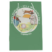 Hey Didle Didle誕生日パーティコレクション ミディアムペーパーバッグ (正面)