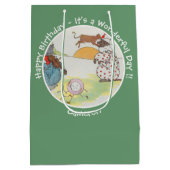 Hey Didle Didle誕生日パーティコレクション ミディアムペーパーバッグ (裏面)