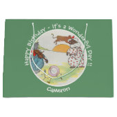 Hey Didle Didle誕生日パーティコレクション ラージペーパーバッグ (正面)