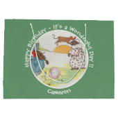 Hey Didle Didle誕生日パーティコレクション ラージペーパーバッグ (裏面)