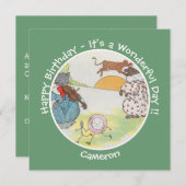 Hey Didle Didle誕生日パーティコレクション 招待状 (正面/裏面)