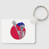 Hey FriendsとクールSkeletonおもしろい キーホルダー (正面)