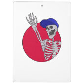 Hey FriendsとクールSkeletonおもしろい クリップボード (裏面)
