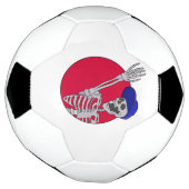 Hey FriendsとクールSkeletonおもしろい サッカーボール (回転)