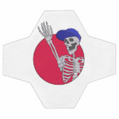 Hey FriendsとクールSkeletonおもしろい サッカーボール (フラット)