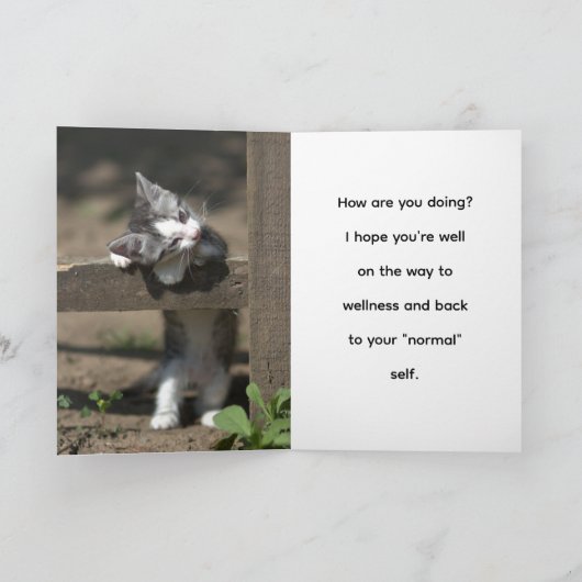 HEY-GET WELL CARD サンキューカード (内部)