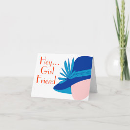 Hey Girl Friend Divaノートカード カード