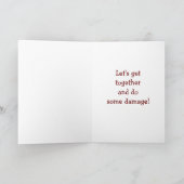 HEY GIRL FRIEND-IT'S YOUR誕生日(LET S SHOP) カード (内部)