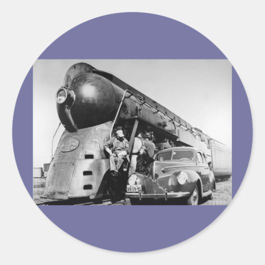 Hey Good Lookin'ヴィンテージニューヨーク中央鉄道 ラウンドシール (正面)