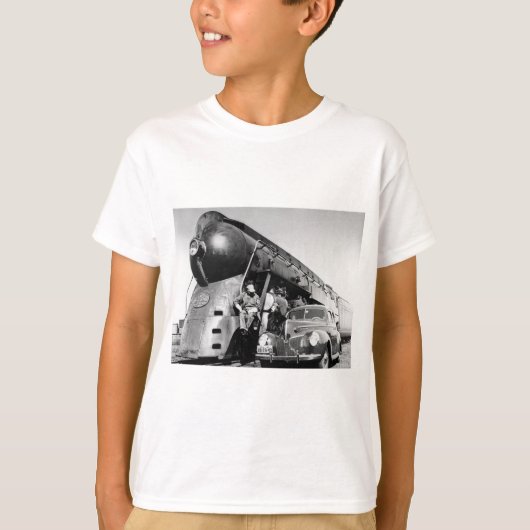 Hey Good Lookin'ヴィンテージニューヨーク中央鉄道 Tシャツ (正面)
