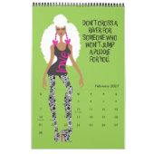 Hey Gurlデザイン2024カレンダー カレンダー (2月 2027)