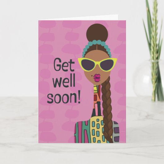 Hey Gurl Hey – すぐに元気になる サンキューカード (正面)