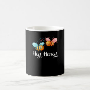 Hey Honey - Loving Bees コーヒーマグカップ