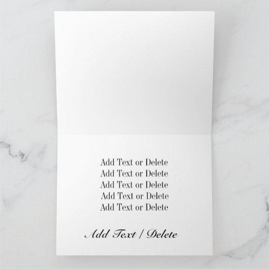 Hey Hot Dog BIG Greeting Card - SRF カード (内部)