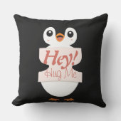 Hey! Hug Me - penguin costume personalization クッション (正面)