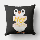 Hey! Hug Me - penguin costume personalization クッション (裏面)