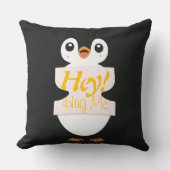 Hey! Hug Me - penguin costume personalization クッション (正面)
