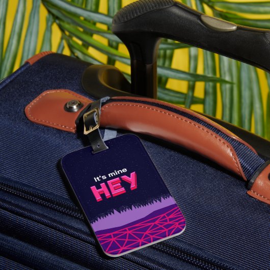 Hey it's mine ラゲッジタグ (正面インサイチュ1)
