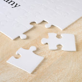 Hey it's new year add year gold black simple. Mini ジグソーパズル (側面)