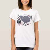 Hey Kiwi, New Zealand Tシャツ (正面)