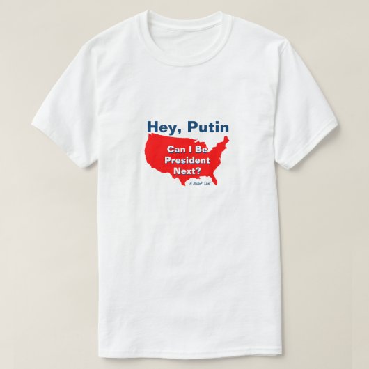 Hey Putin - A MisterP Shirt Tシャツ (デザイン正面)