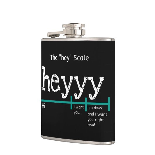 Hey Scale Heyyy （英語） フラスク (左)