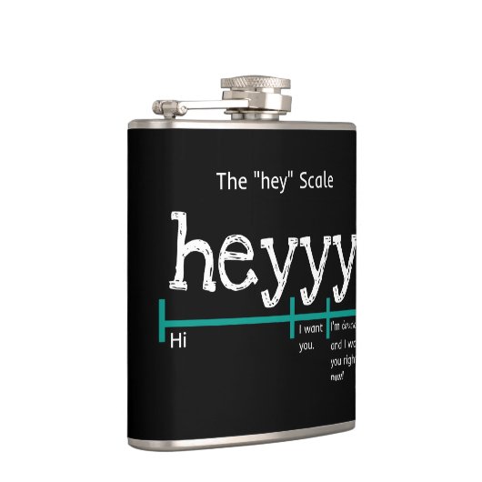 Hey Scale Heyyy （英語） フラスク (右)