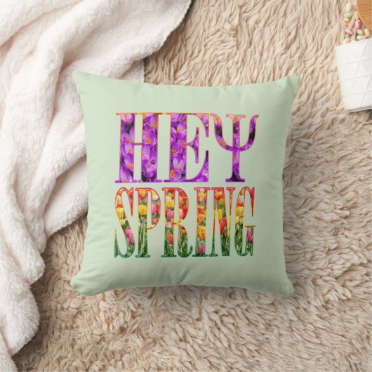 hey spring クッション (ブランケット)