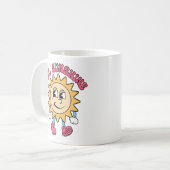 Hey, Sunshine - Summer Vibes コーヒーマグカップ (正面左)