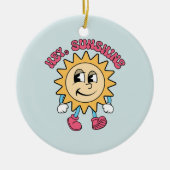 Hey, Sunshine - Summer Vibes セラミックオーナメント (正面)