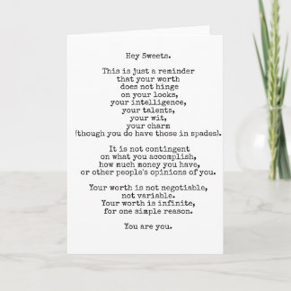 Hey Sweets Greeting Card カード