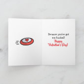 Hey Valentine, You just might Score | Flirty カード (内部)