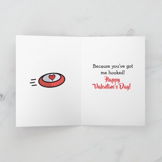 Hey Valentine, You just might Score | Flirty カード (内部)