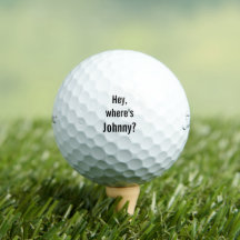 Hey, where's Johnny Titleist Pro V1ゴルフボール