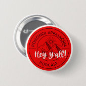 Hey Y'all button 缶バッジ (正面&裏面)