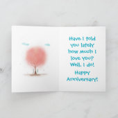 HEY YOU ANNIVERSARY CARD サンキューカード (内部)