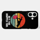 Hey You Dropped This Brain Funny Meme Joke Retro  Case-Mate iPhoneケース (裏面 (横))