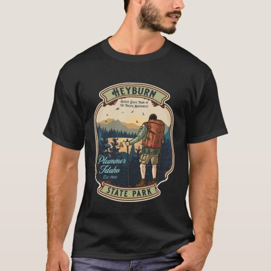Heyburn State Park Plummer Idaho Hiking Camping So Tシャツ (正面)