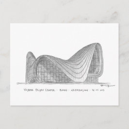 Heydar Aliyev Center, Baku, Azerbaijan ポストカード