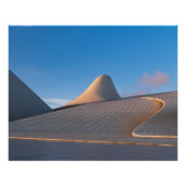 Heydar Aliyev Center poster ポスター (正面)