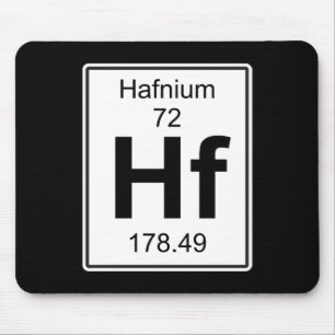Hf -ハフニウム マウスパッド
