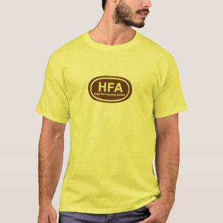 "HFA"の高い作用の自閉症のTシャツ Tシャツ
