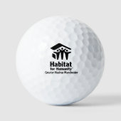 HFHGNM Golf Balls ゴルフボール (正面)