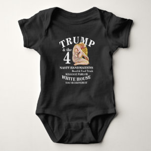 HG トランプ トランプ トレイン MAGA 民主党 TEE ベビーボディスーツ