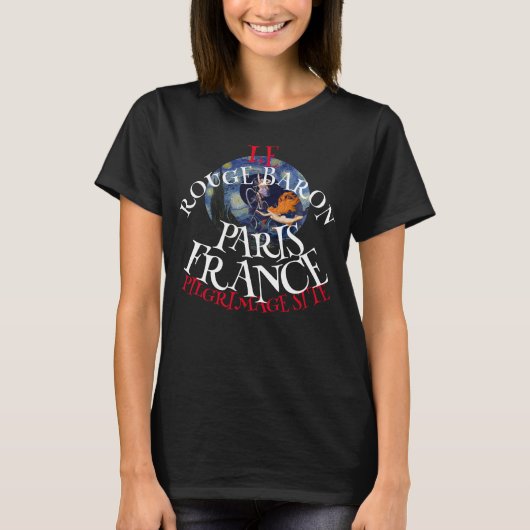 HG ルージュバロン パリ フランス 巡礼地 Tシャツ (正面)