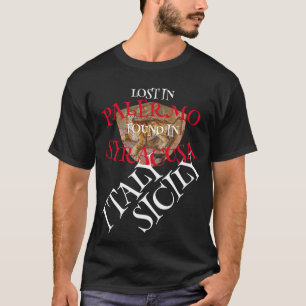HG ロスト パレルモ ファウンド シラクサ シチリア カターニア Tシャツ