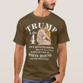 HG CBP 愛国心 アメリカ pride ファミリー 1776 赤 白 Tシャツ (正面)