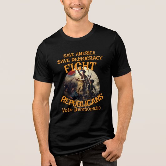 HG CBP 総合格闘技 ケージ ファイティング トランプ Tシャツ (正面)