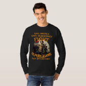 HG CBP 総合格闘技 ケージ ファイティング トランプ Tシャツ (正面フル)