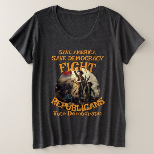HG CBP 総合格闘技 ケージ ファイティング トランプ Tシャツ (デザイン正面)